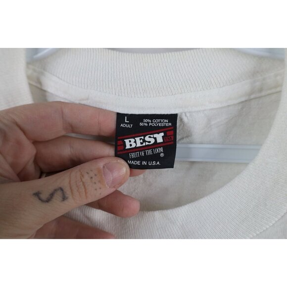 Vintage 90s Mens Large Distressed Achy Breaky Heart Billy Ray Cyrus T-Shirt USA - Picture 6 of 12